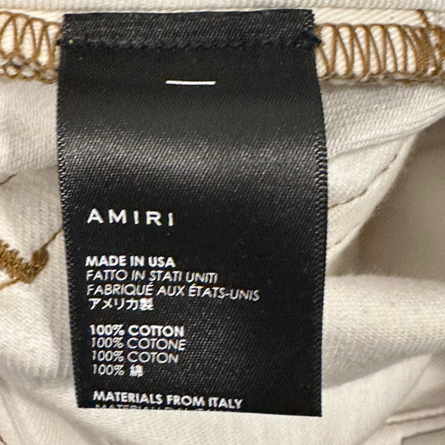 Amiri Plain White Flare Denim Jeans Sz 30