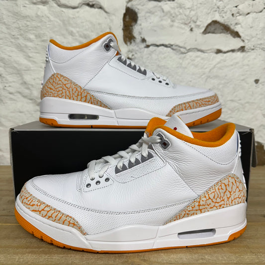 Air Jordan 3 Orange Citrus Sz 10.5 (12W)