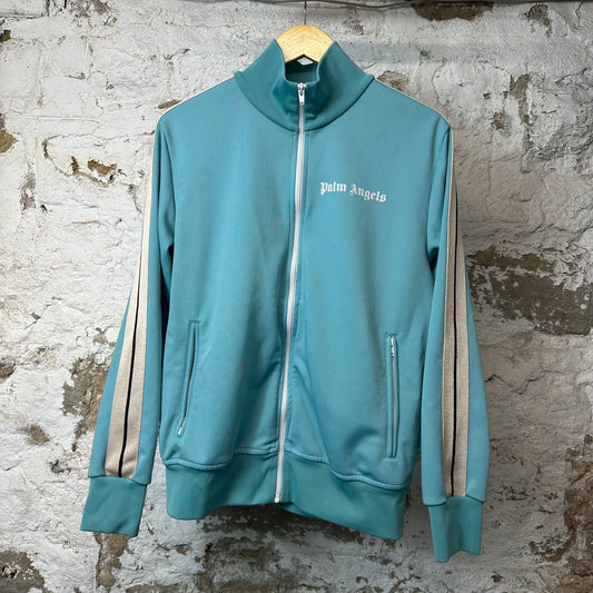 Palm Angels Teal Track Jacket Sz L