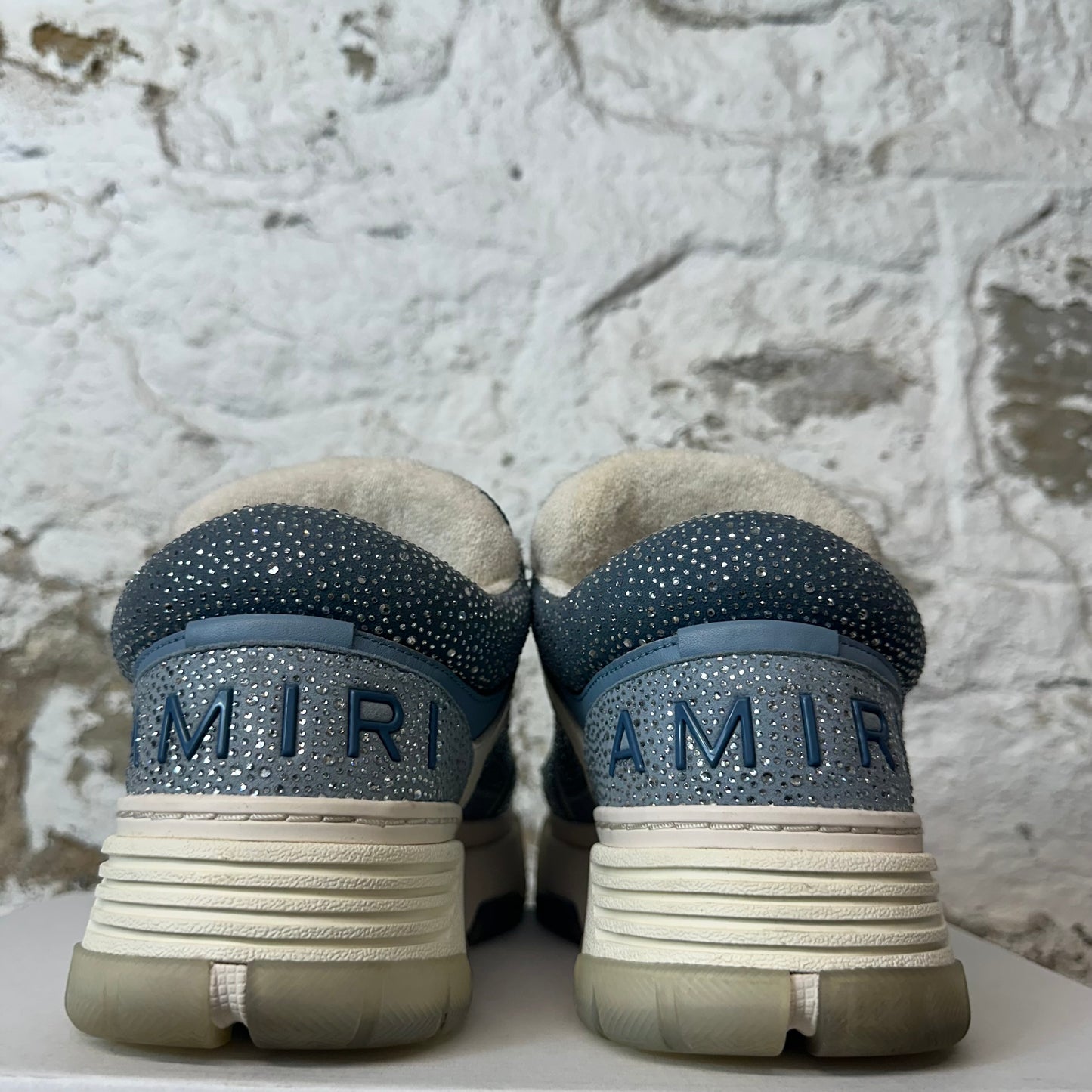 Amiri MA-1 Blue Crystal White Sneaker Sz 9 (42)
