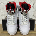 Air Jordan 5 Fire Red (Black Tongue 2025) Sz 9