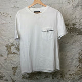 Amiri White Pocket T-shirt White Sz M