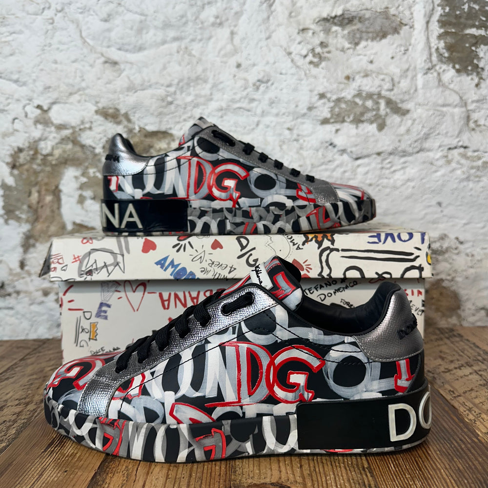 Dolce Gabbana Grafitti Portofino Sneaker Sz 7.5 (41.5)