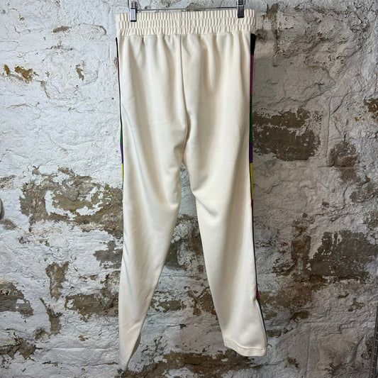 Palm Angels Missoni Cream Track Pants Sz M