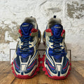 Balenciaga Track 2 Beige Blue Red Sneaker Sz 9 (42)