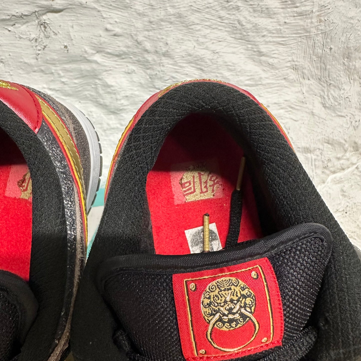 Nike Dunk Low Beijing Metallic Gold Sz 6