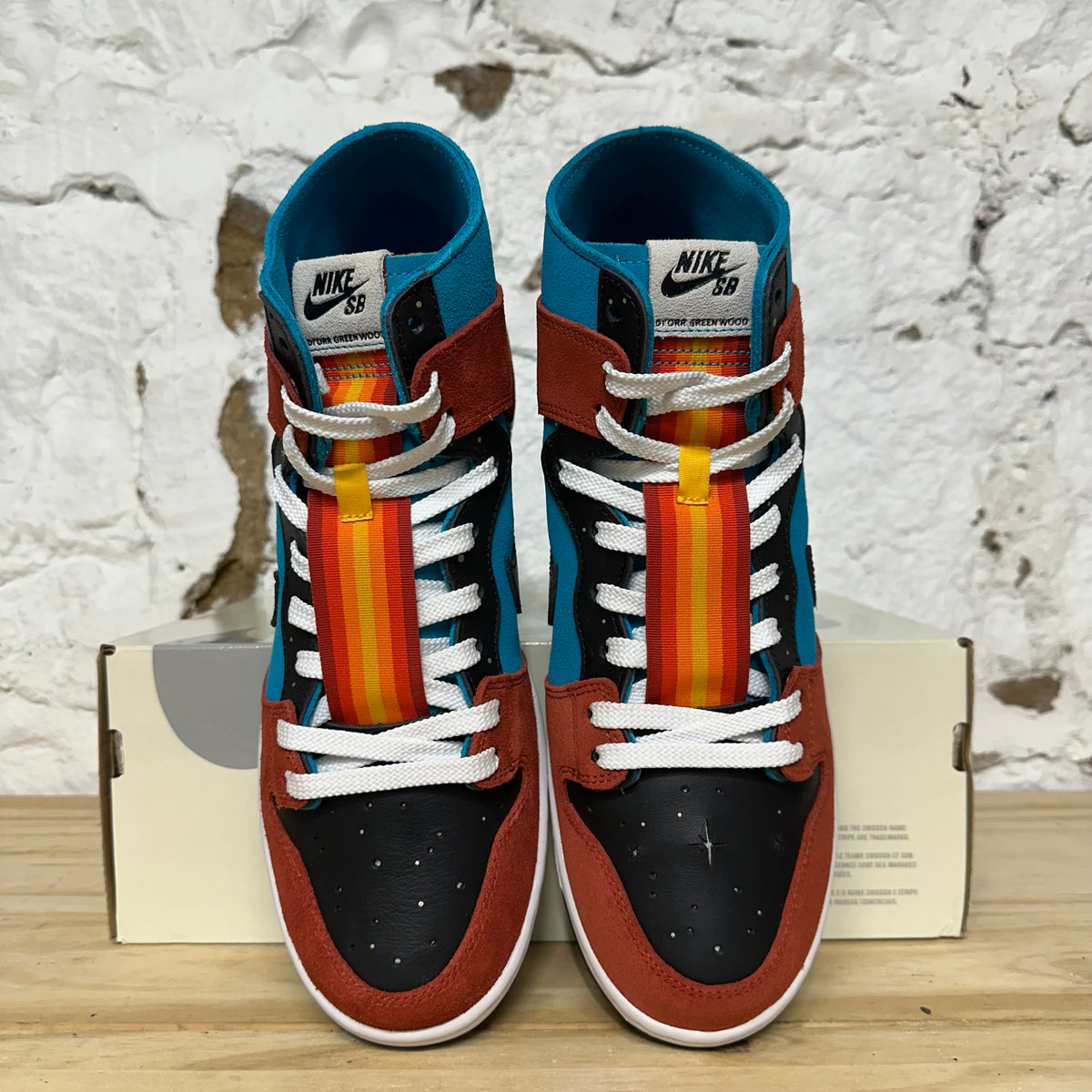 Nike SB Dunk High Di'orr Greenwood Navajo Arts Sz 10.5 DS