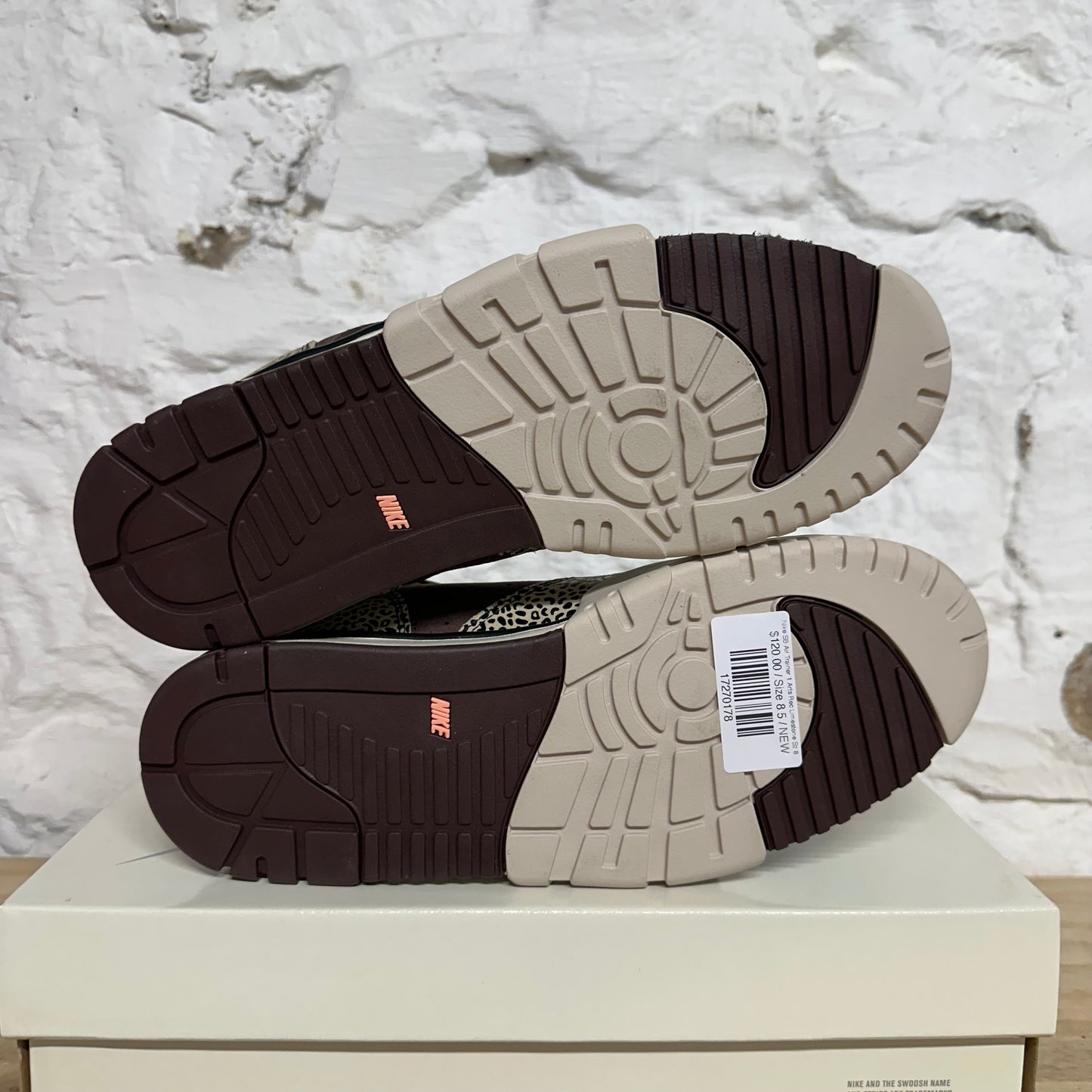 Nike SB Air Trainer 1 Arts Rec Limestone Sz 8.5 DS