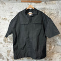 Rick Owens Lido Button Up Shirt Black Sz XL (50)