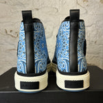 Amiri Blue Paisley High Sneaker Sz 13 (46) DS