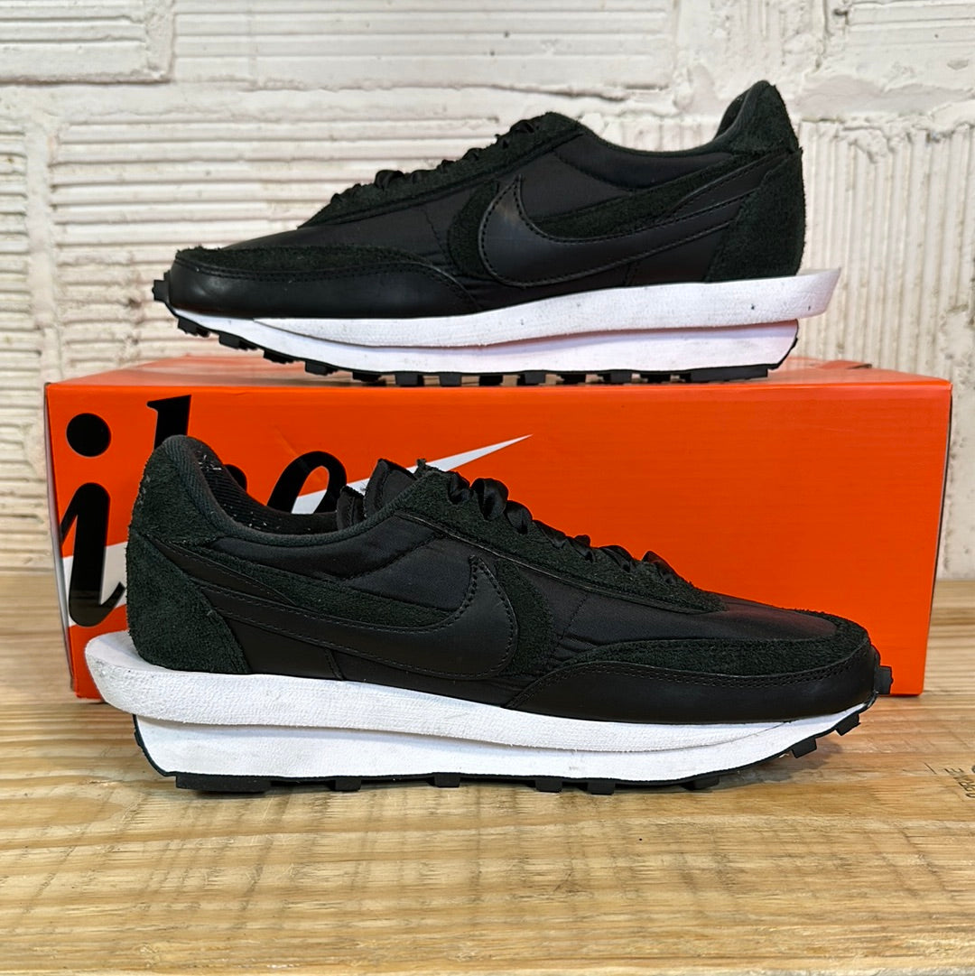 Nike LD Waffle Sacai Black Nylon Sz 9.5