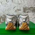 Bottega Veneta Silver White Orbit Sneaker Sz 9 (42)