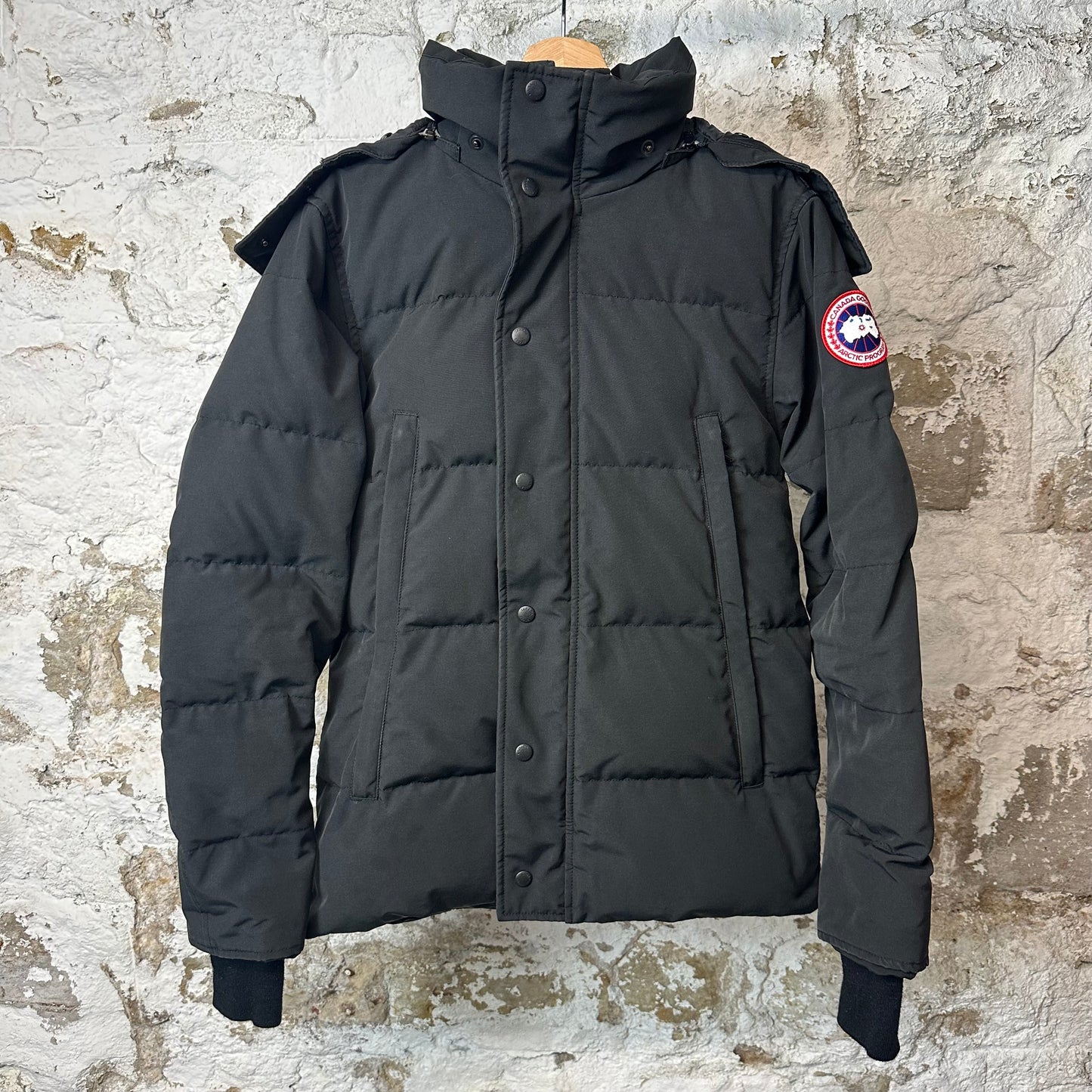 Canada Goose Mcmillan Parka Jacket Black Sz XS