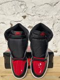 Air Jordan 1 High Patent Bred Sz 10.5 DS