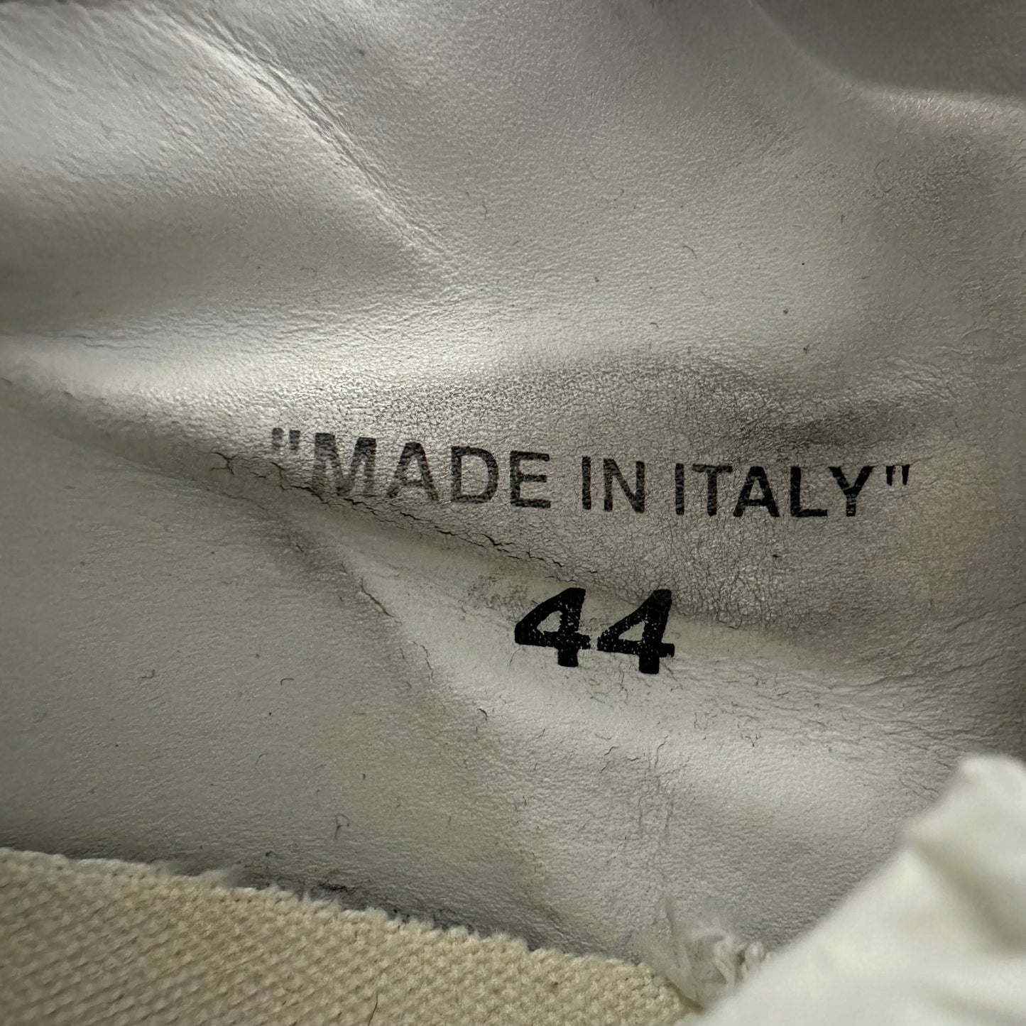 Off-White Court 3.0 Blue White Sneaker Sz 11 (44)