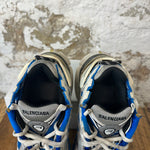 Balenciaga Runner Blue White Gray Sz 12 (45) No Box
