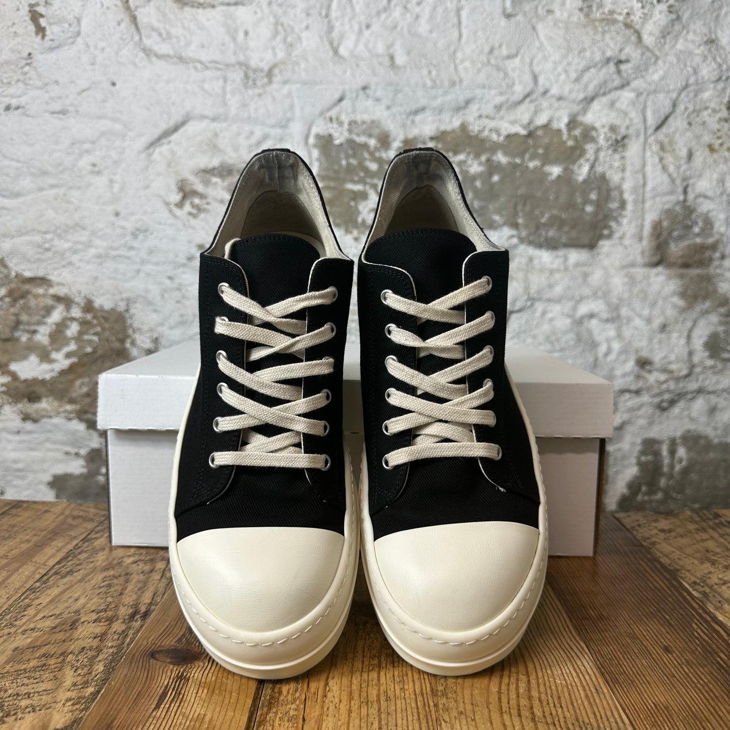 Rick Owens DRKSHDW Black Milk Sneaker Sz 9 (42)