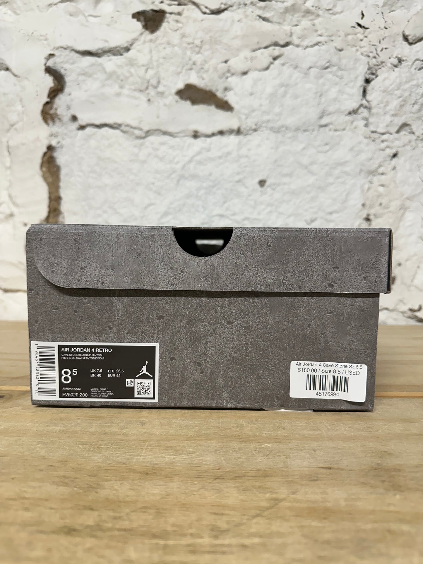 Air Jordan 4 Cave Stone Sz 8.5