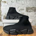Balenciaga Sock Runner Triple Black Sneaker Sz 13 (46)