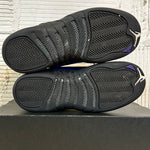 Air Jordan 12 Black Dark Concord Sz 5Y