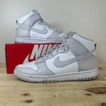 Nike Dunk High White Vast Grey Sz 10