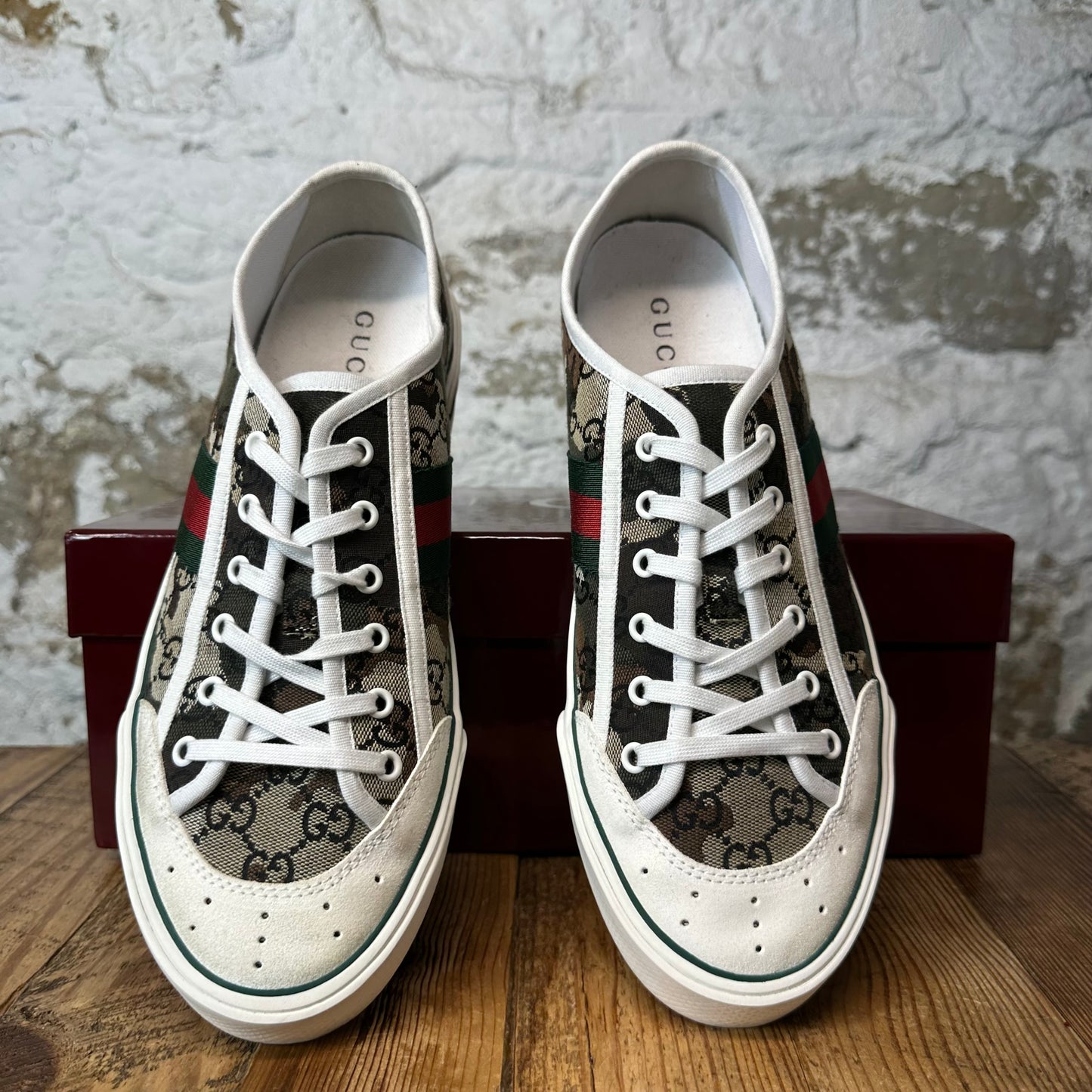 Gucci Tennis 1977 Camo Sneaker Sz 10 (43)