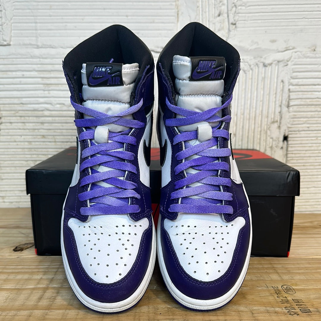 Air Jordan 1 High Court Purple White Sz 10 – The Gallery Online