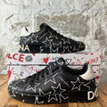 Dolce Gabbana Black White Star Portofino Sneaker Sz 7