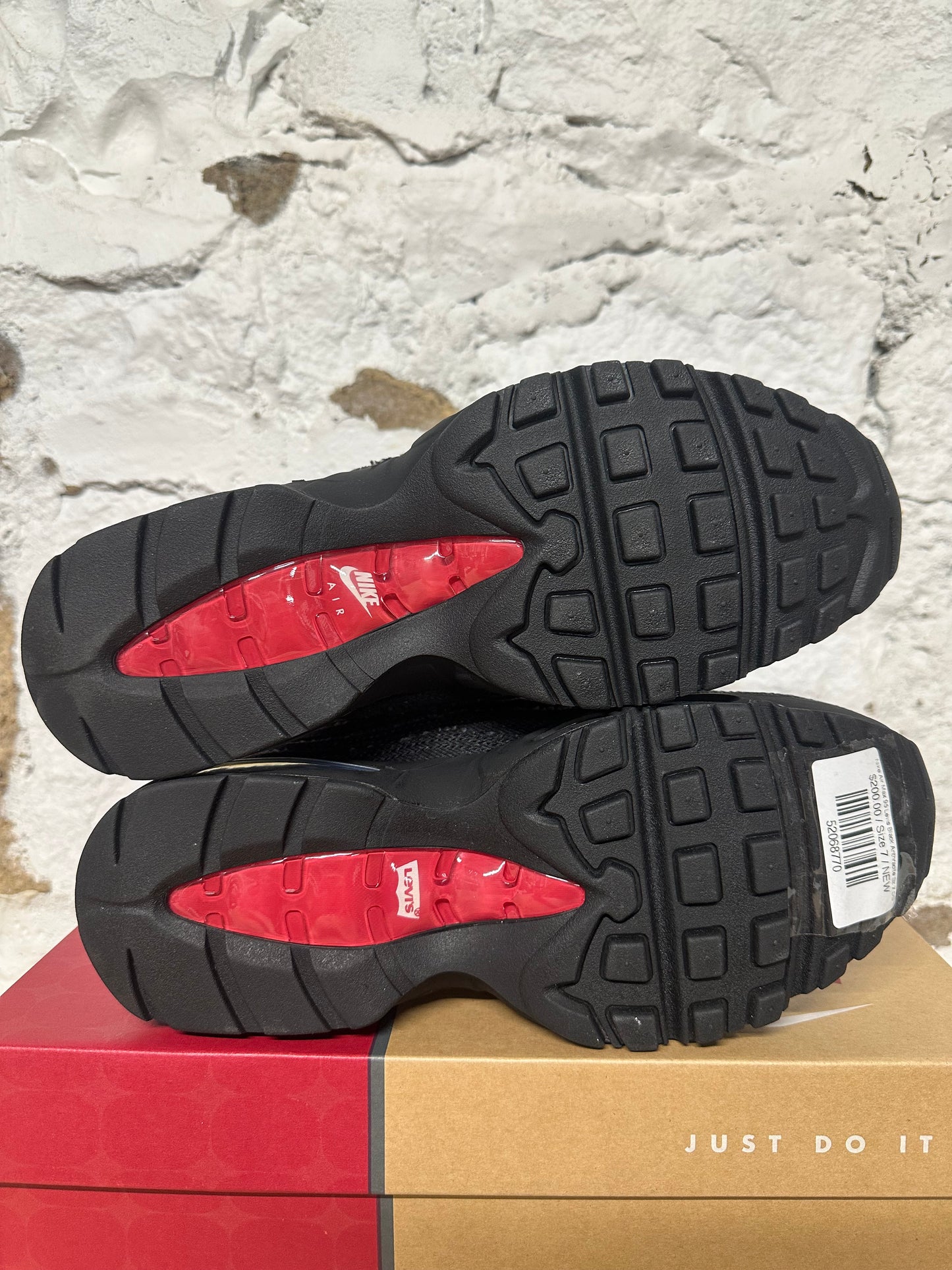 Nike Air Max 95 Levis Black Anthracite Sz 7 DS