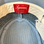 Supreme Knit Logo Crusher Light Blue Hat