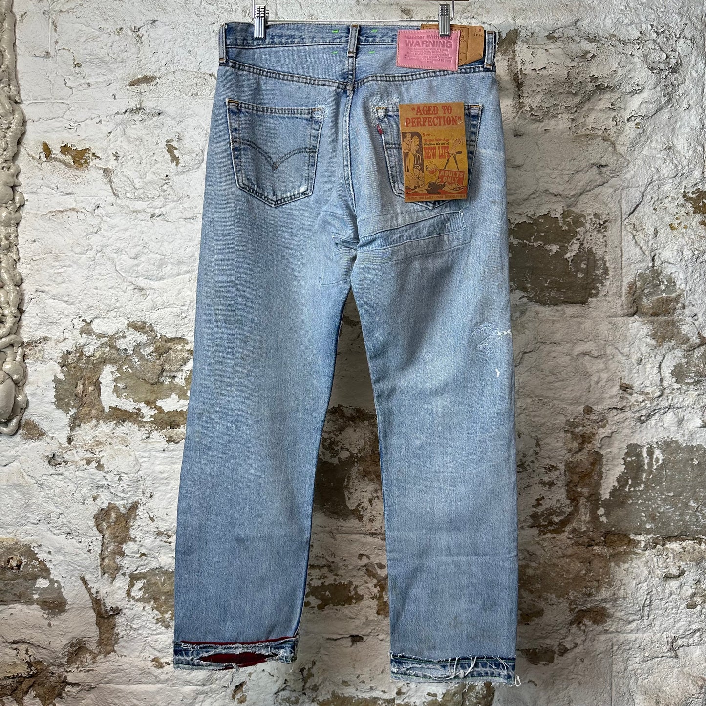 Better With Age Sludge Indigo Denim Jeans Sz 34