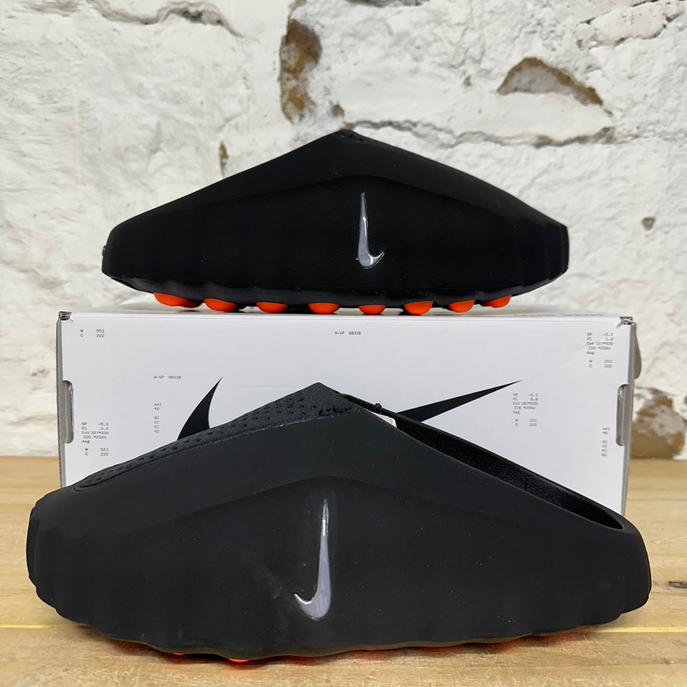 Nike Mind Slide 001 Black Chrome Sz 10 DS
