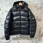 Moncler Maya Guibbotto Black Puffer Jacket Sz L (4)