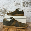 Maison Margiela Replica Green Canvas Sneaker Sz 8 (41)