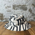 Dior Stussy Navy White Bucket Hat Sz M