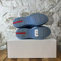 Prada Americas Cup Light Blue Rubber Sneaker Sz 5 (37)