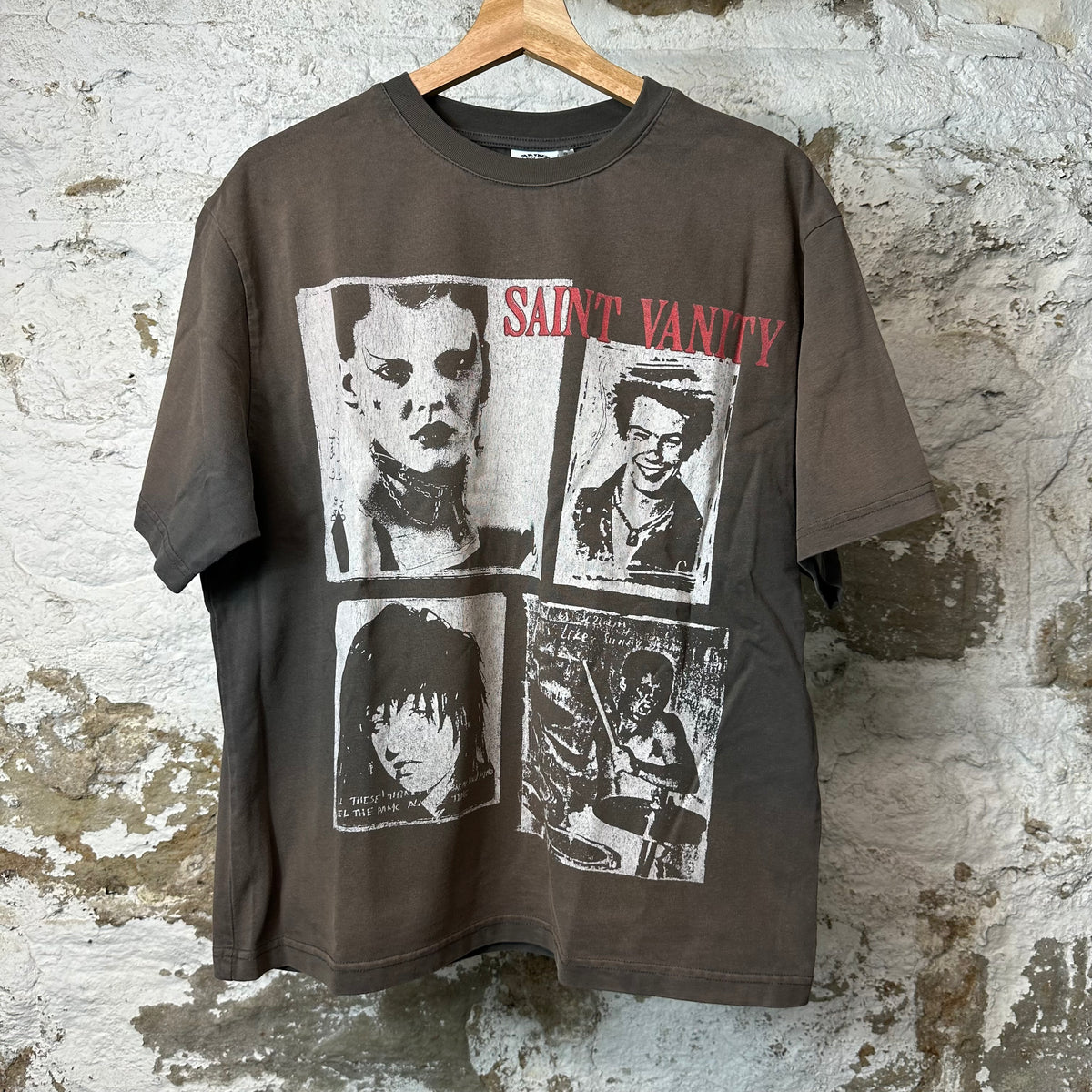 Saint Vanity Rockstar Brown T-shirt