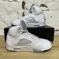 Air Jordan 5 White Metallic (2026) Sz 8.5