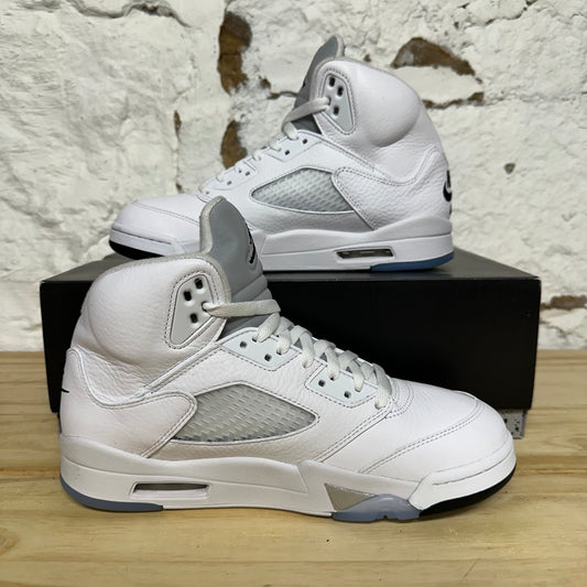 Air Jordan 5 White Metallic (2026) Sz 8.5