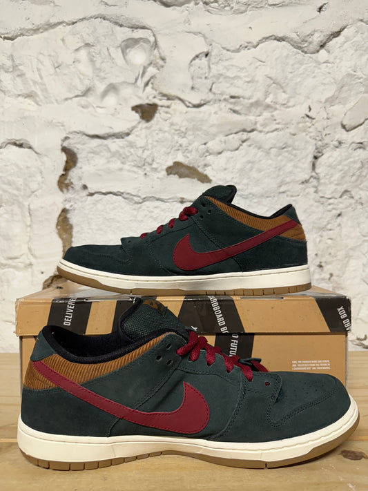 Nike SB Dunk Low Spruce Corduroy Ale Brown Sz 13