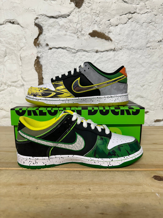 Nike Dunk Low Oregon What The Duck Away Sz 7.5 DS