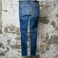 Amiri Plain Blue Denim Jeans Sz 30