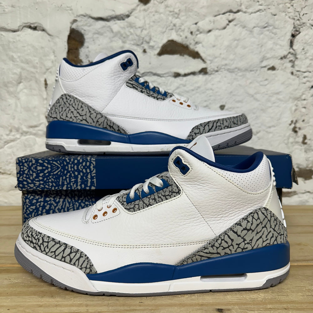 Air Jordan 3 Wizards Sz 11.5