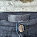 Amiri MX1 Black Patch Black Denim Jeans Sz 29