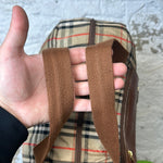 Burberry Plaid Packable Duffle Bag