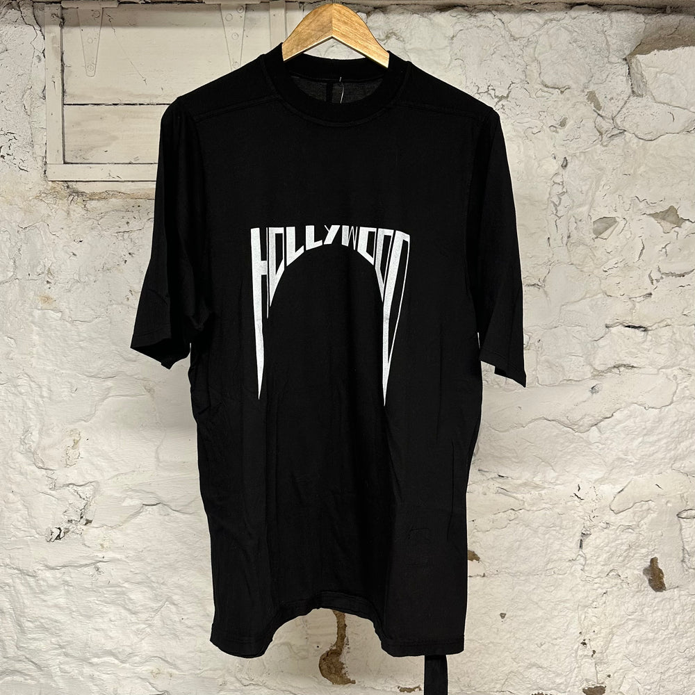 Rick Owens Hollywood Black T-Shirt Sz XS
