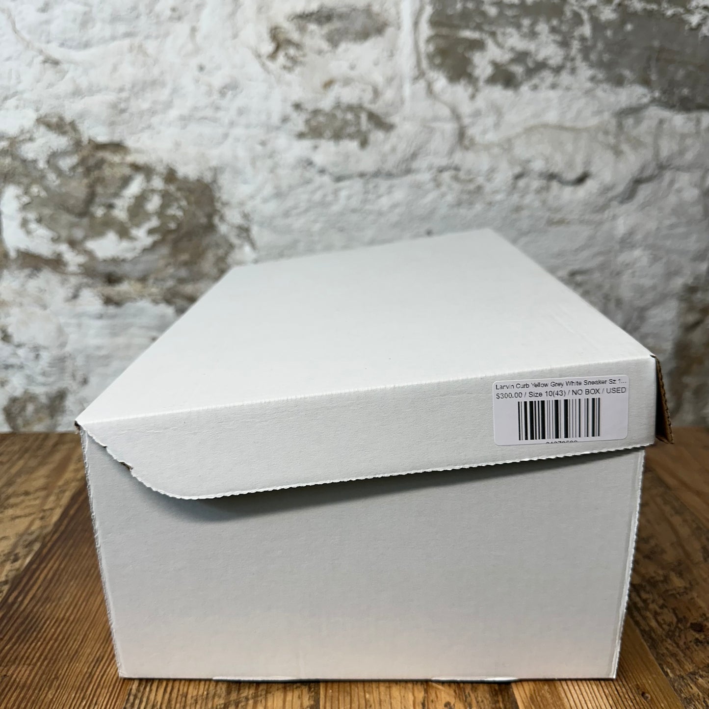 Lanvin Curb Yellow Grey White Sneaker Sz 10 (43)