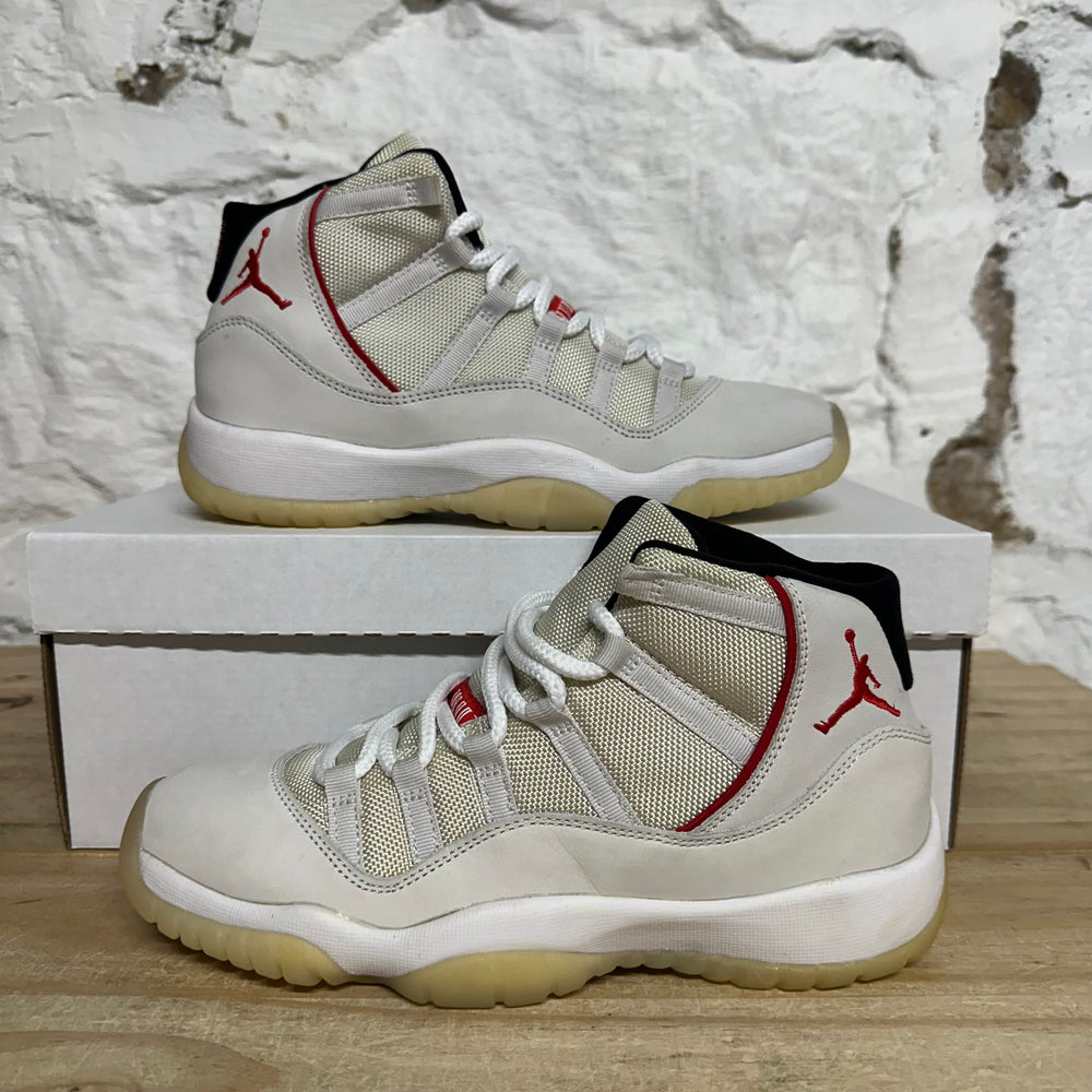Air Jordan 11 High Platinum Tint Sz 7Y DS