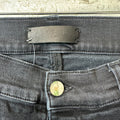 Amiri Red White Bones Black Denim Jeans Sz 30