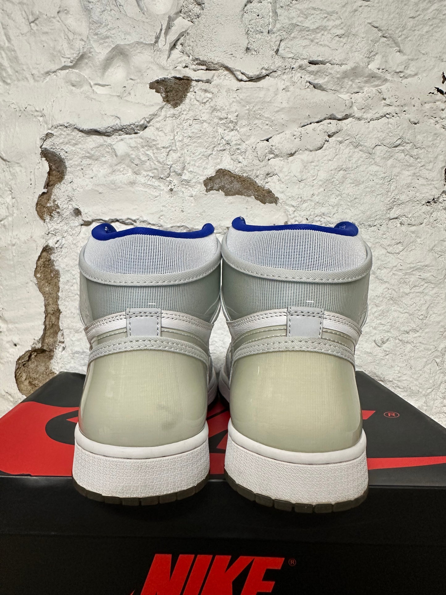 Air Jordan 1 High Zoom Racer Blue Sz 9